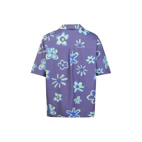 GUUKA TECH Фиолетовые Мужские Рубашки