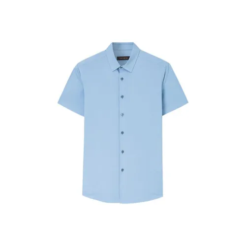 Wit Ocean Blue Мужские Рубашки