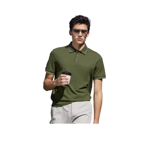 VICUTU Поло Мужское Оливково-Зеленое