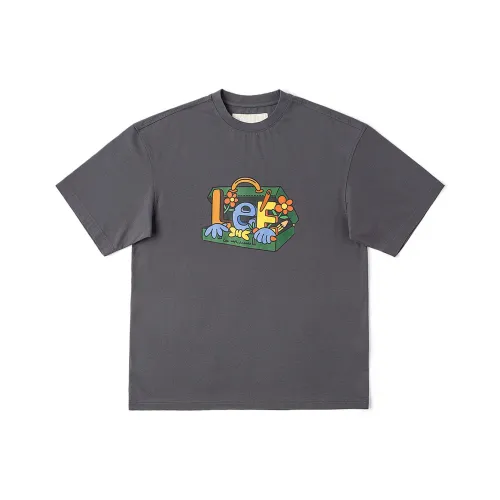 Lee Железно-серый Унисекс Т-рубашка