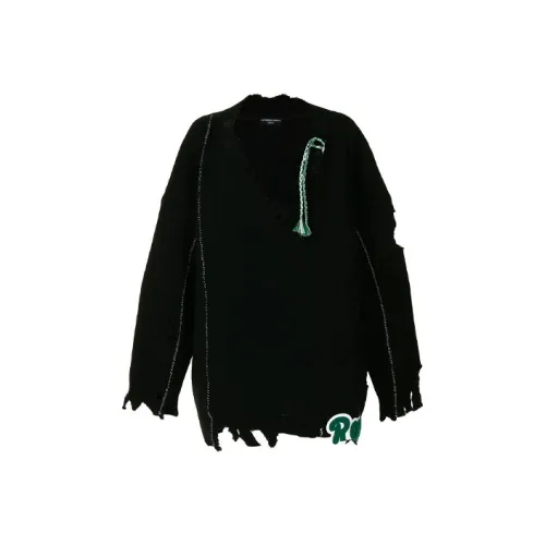 Raf Simons Черные Мужские Свитера