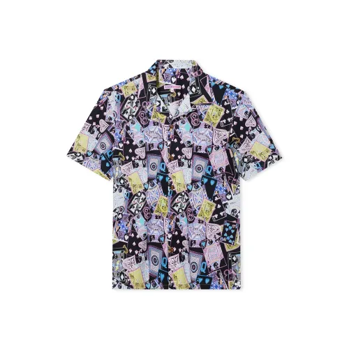 COTON DOUX Рубашка Мужская Многоцветная