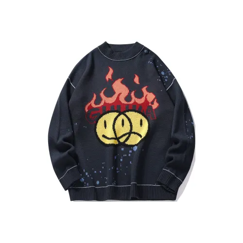 Guuka Темно-серый унисекс свитеры