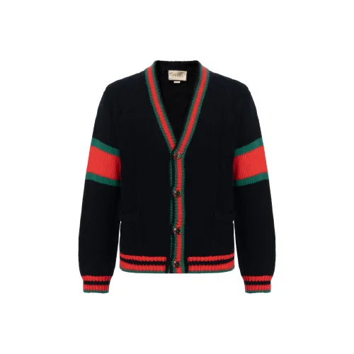 GUCCI Мужские черные свитеры