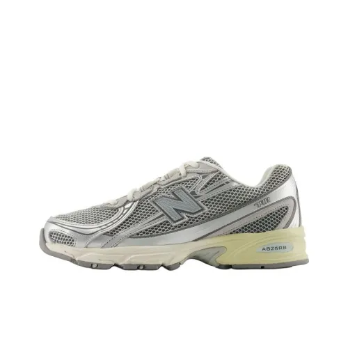 New Balance NB 740 массивные кроссовки с низким верхом, серебристые, унисекс