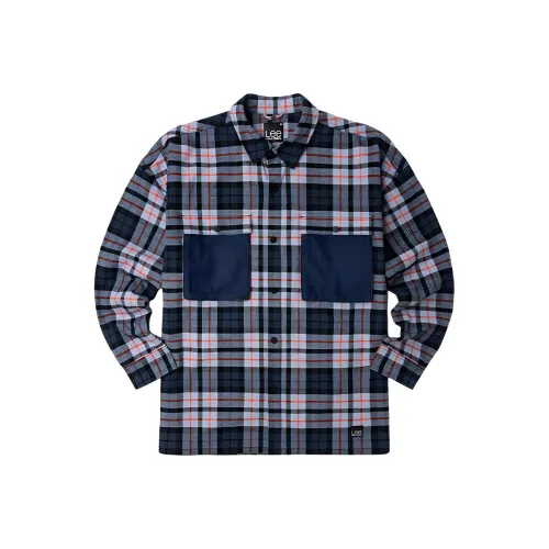 Мужская рубашка Lee co-branded, светло-синяя