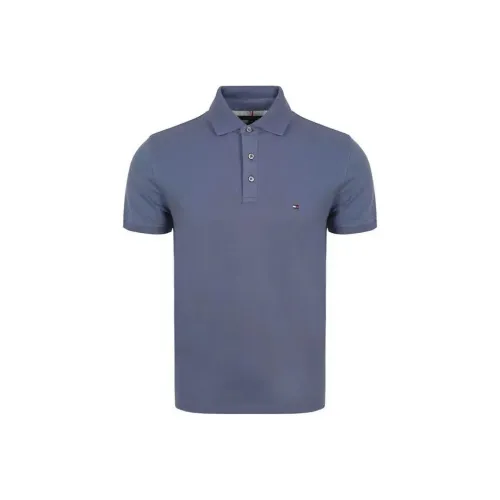 Tommy Hilfiger Haze Синий Мужская Поло