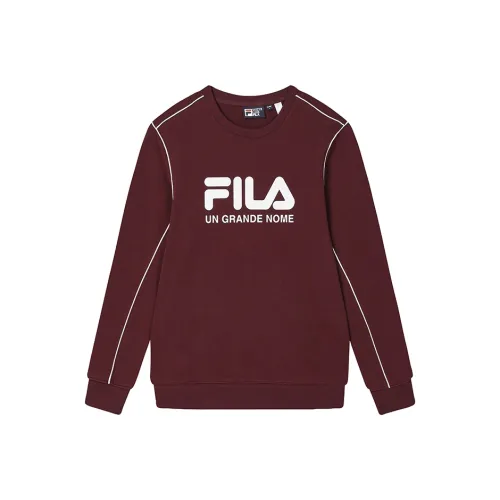 FILA Толстовка Мужская Дерево Виноградный Бургунди