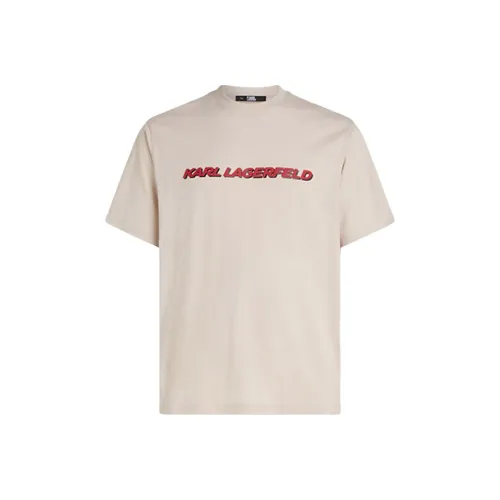 Karl Lagerfeld T-Shirt Мужской Бежевый