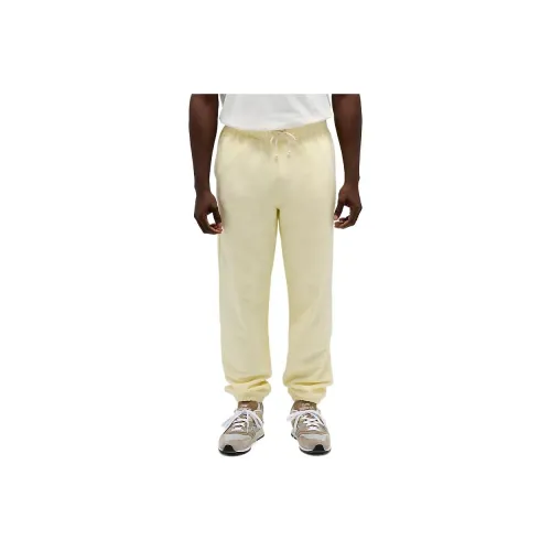 New Balance Сделано в США CORESweatpants Вязаные Тренировочные Брюки Мужские Желтые