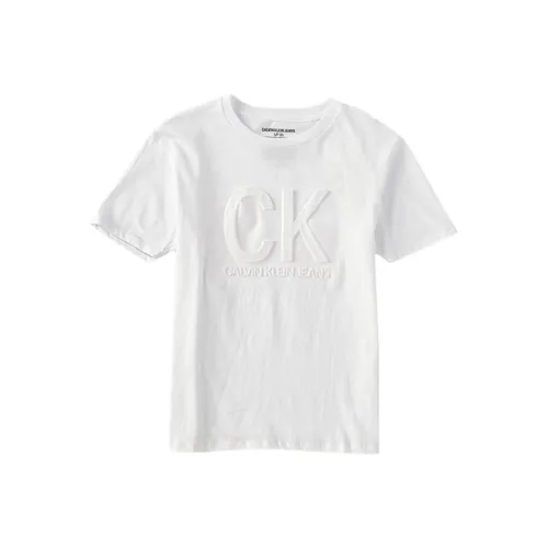 Calvin Klein Белая Унисекс Футболка