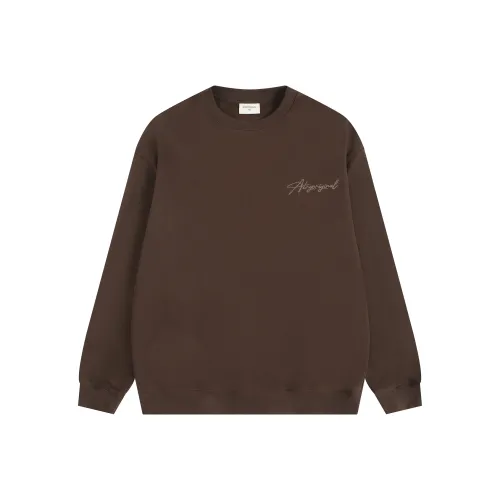 Atry Flower body LOGO series Свитшот Унисекс Кофейный