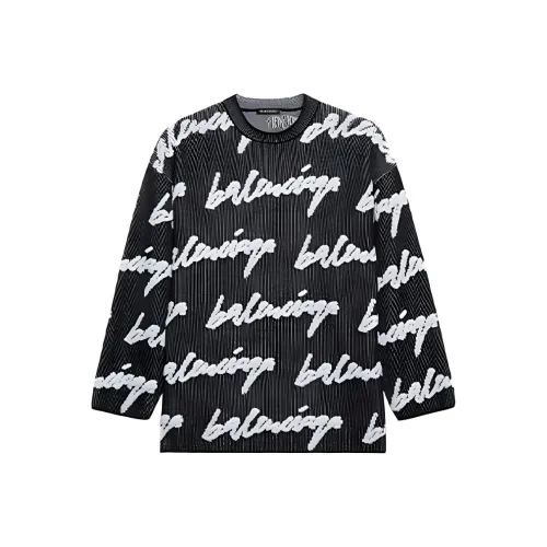 Balenciaga Мужские черные свитеры