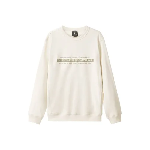 Skechers Sportlife Толстовка Мужская Яичный Белый Цвет