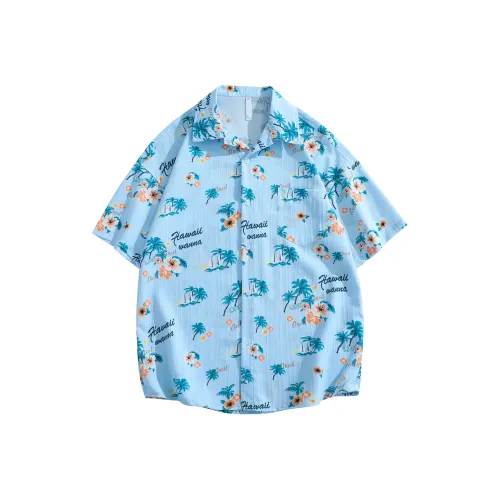 CLOR Malaga Синий Унисекс Рубашки