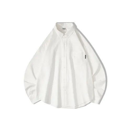 Borderless BDLS Рубашка Унисекс Белый