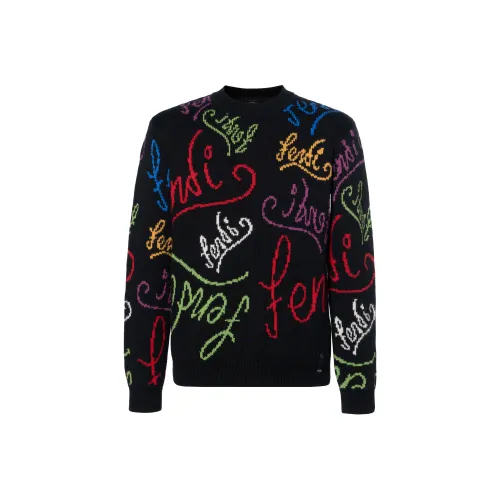 Fendi Черные Мужские Свитера