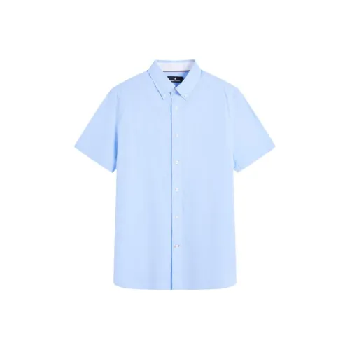 TREK TRAVEL Рубашка Мужская Светло-Синяя