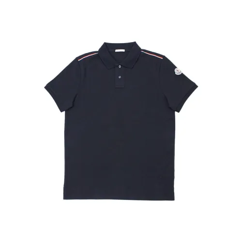 Moncler Мужская черная поло