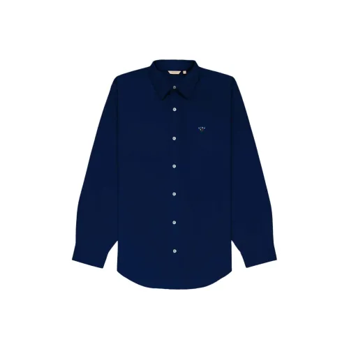 AIME LEON DORE SS25 Рубашка Унисекс Синий