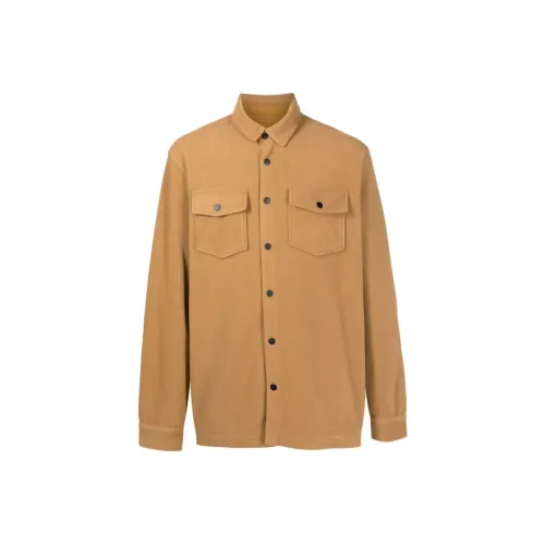 OSKLEN Caramel Brown Мужские Рубашки