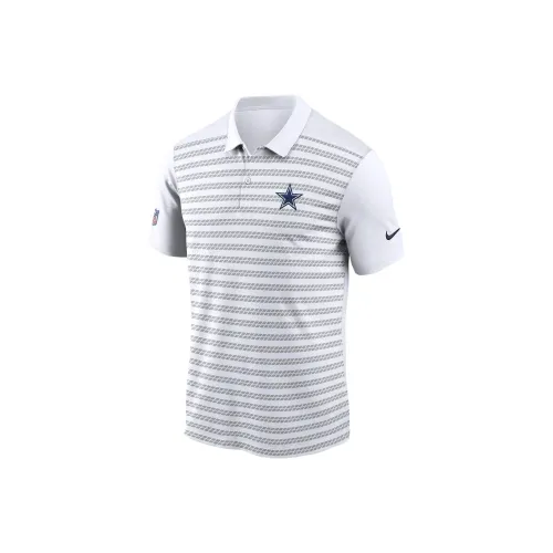 nike x NFL Dallas Cowboys Sideline Victory Мужское Dri Fit Поло Мужское Белое