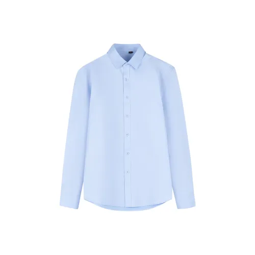 FIRS Светло-синие Мужские Рубашки