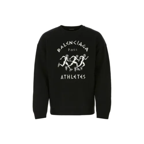 Balenciaga Мужские черные свитеры