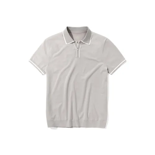 Mr.Bu Поло Мужское Светло-Облачный Серый