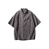 Дымчатый фиолетовый с принтом леопарда