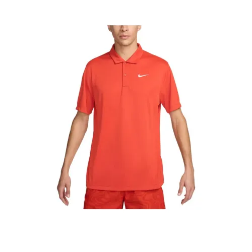nike Court Dri Fit Polo Мужской Rust Factor