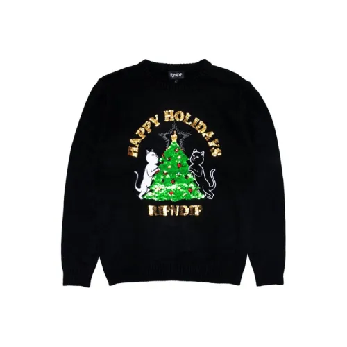 RIPNDIP Черный Унисекс Свитеры