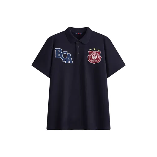 KAPPA 1916 Series Midnight Blue Black 906 Мужская Поло