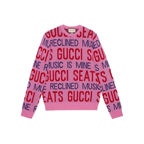 GUCCI Розовые Мужские Свитера