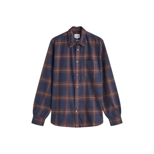 NORSE PROJECTS Рубашка Мужская Бордовая