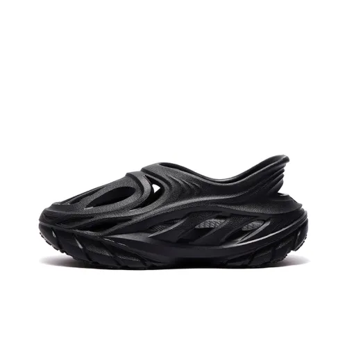 361°KIDS Противоскользящие Водонепроницаемые И Дышащие Низкие Топы Детские Сандалии Угольно-черные