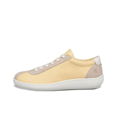 Ecco Casual Низкий Топ Желтый Женский