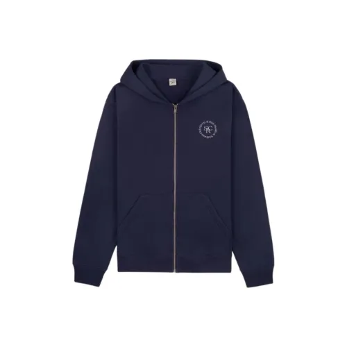 SPORTY RICH SS24 SRHWC Свитшот Унисекс Морской Синий