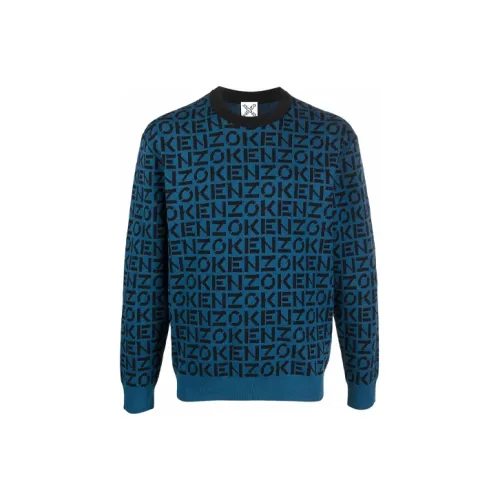 KENZO Синие Мужские Свитера