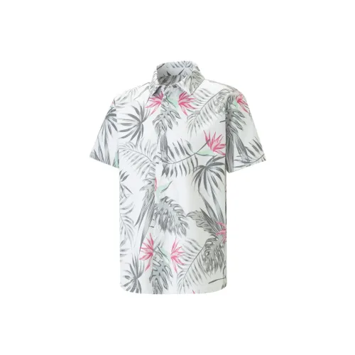 PUMA X PTC Paradise Белый Мужской Рубашки