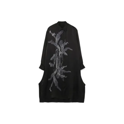 Yohji Yamamoto Черные Мужские Рубашки