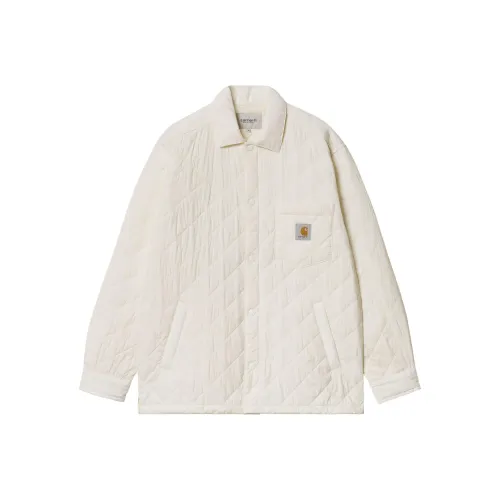 Carhartt WIP Wadeson Рубашка Jac Рубашка Унисекс Воск Белый