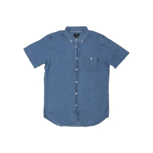OBEY Синий Мужской Рубашки