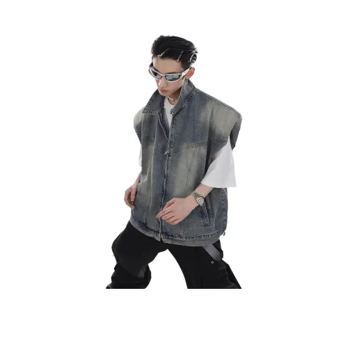 COMOWA Синие Унисекс Жилеты