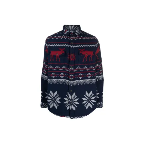 Polo Ralph Lauren Рубашка Мужская Синяя