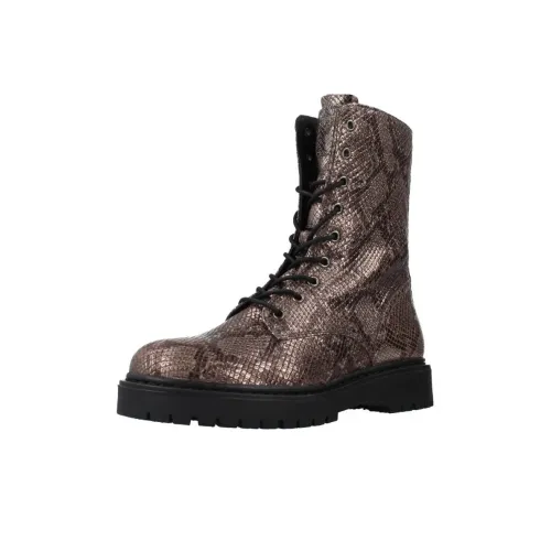 GEOX Короткий Мартин Ботинок Женские Коричневый