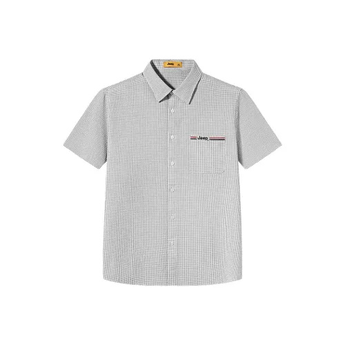 JEEP Темно-серые унисекс рубашки