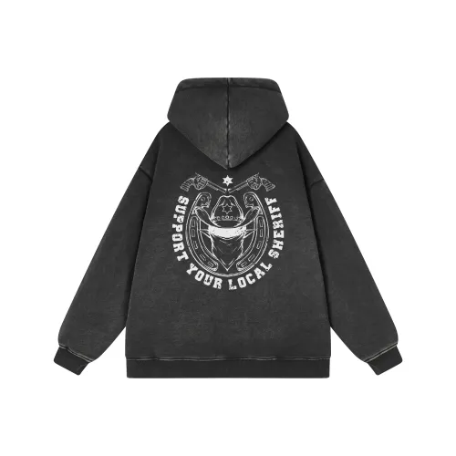 FAKE VINTAGE Толстовка Унисекс Черный