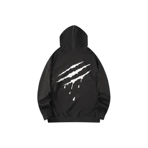 Suamoment Осенний Американский Модный Бренд Casual Loose Форма Пара Толстовка Унисекс