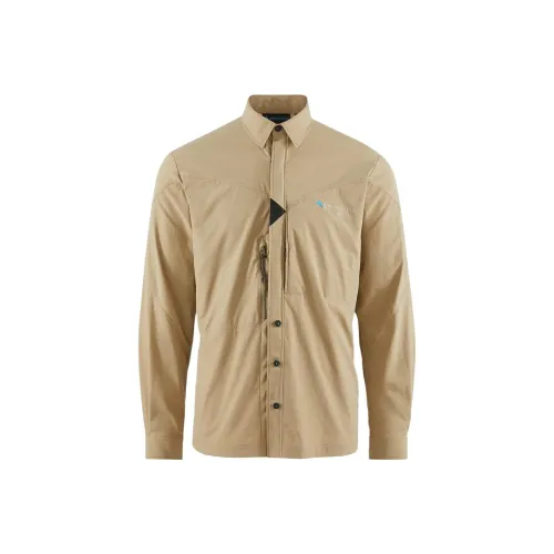 Klattermusen Garm Рубашка Мужская Хаки